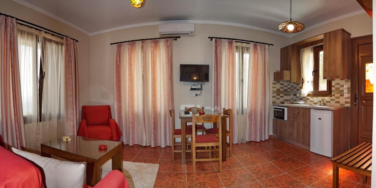 Ktima Kiourelioti Villa Skala Sykamineas Exteriör bild