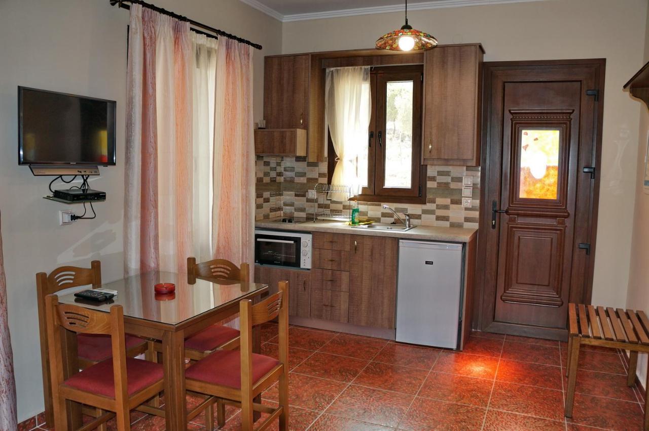 Ktima Kiourelioti Villa Skala Sykamineas Exteriör bild